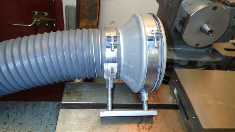 DUST COLLECTOR WHEELGUARD FOR SURFACE GRINDERS Keep Your Shop Clean! 